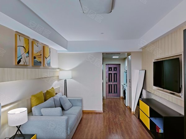 无锡宜兴新街壹克拉公馆壹克拉公馆,一室一厅1800一个月,精装修  看房