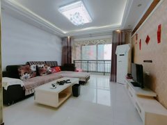 新安中心市场新安城区西区万基万基花园，电梯两室，煤暖双气，全新家具家电拎包入住出租房源真实图片