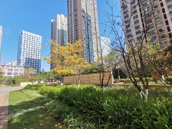 昆明西山大商汇润城2区润城二期电梯26楼精装两室带家具家电拎包入住