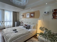 九江开发区快乐城好房快乐城旁柴桑春天 联泰附近 奶油风 一居室 拎包入住出租房源真实图片