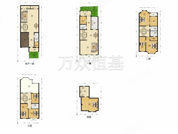 中海尚湖世家(西区)6室3厅4卫349㎡南北1349万