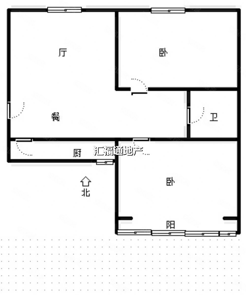 金阳瑞景3室2厅1卫94㎡南北55万