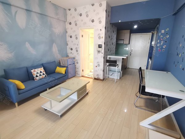 金华婺城江北福莲汇江北银泰旁 电梯1室1厅 落地窗 闹中取静 家电具齐全 实惠出租房源真实图片