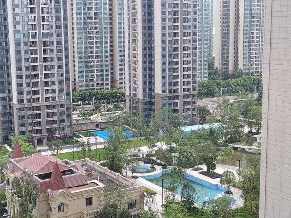 重庆江津双福新区恒大御景天下1180 恒大四期住家精装两房 免费停车不