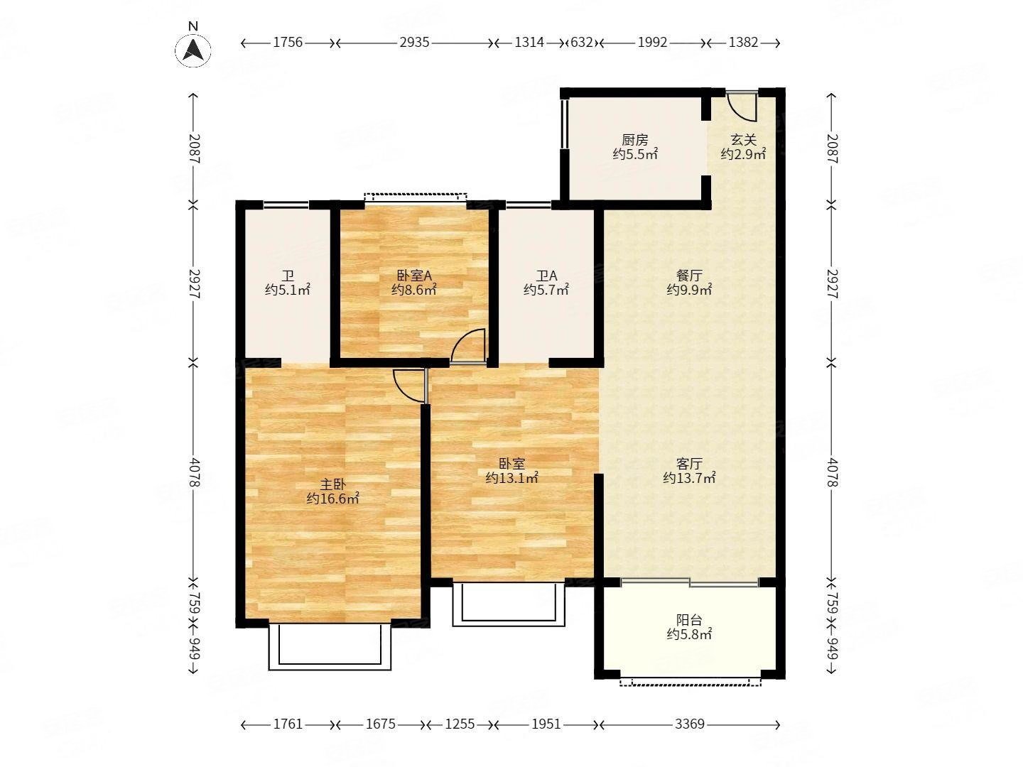路劲城108平价格低经典三房两卫看房随时