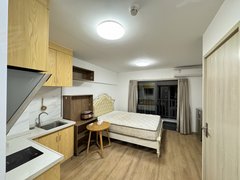 公寓精致装修，家俱家电齐全，随时可以入住，给您一个温馨的家。
