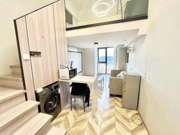 【多图】万达茂(商住楼),仙林湖租房,带投影精装复式公寓仙林大学城进