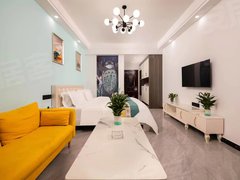 周口川汇中原商贸城急租！市政府旁精装一室 朝南户型拎包入住天明城公寓出租房源真实图片