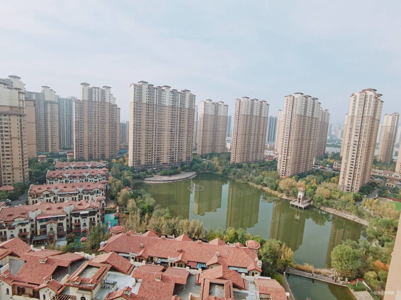 兰亭御湖城少有毛坯3居室好楼层观湖采光无遮挡