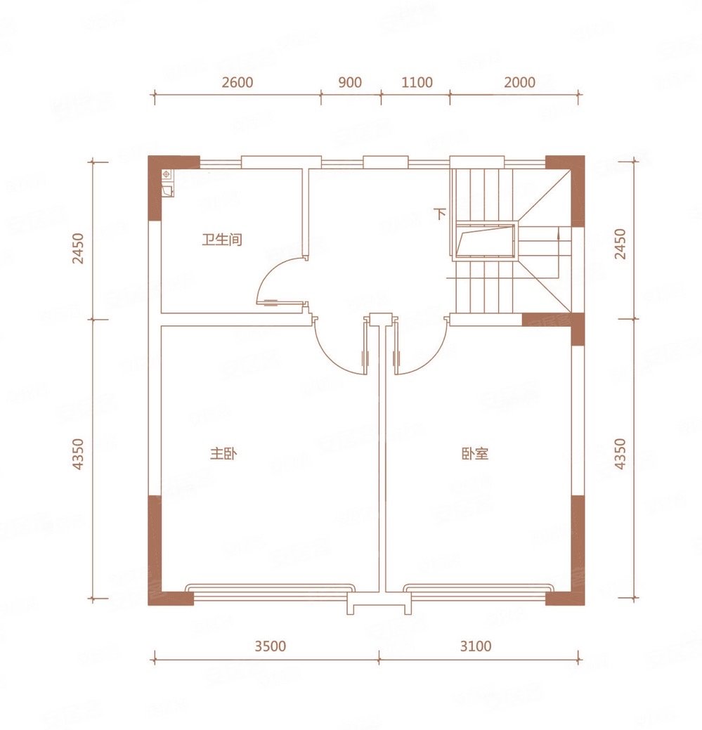 金地紫乐澜庭3室2厅2卫121㎡南北88万