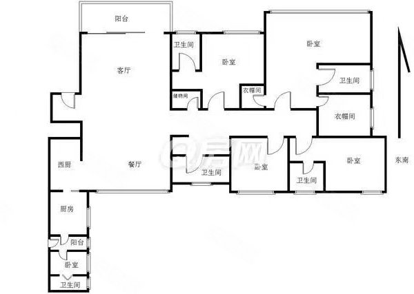 深圳南山蛇口半岛城邦(三期)半岛城邦3期3栋大户型308平6房2厅2厨5卫