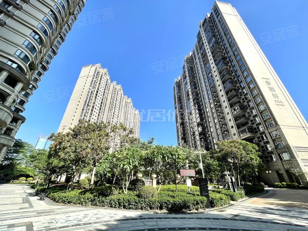 广州海珠广州塔珠江帝景紫龙府押二付一整租合生紫龙府182平5室精装