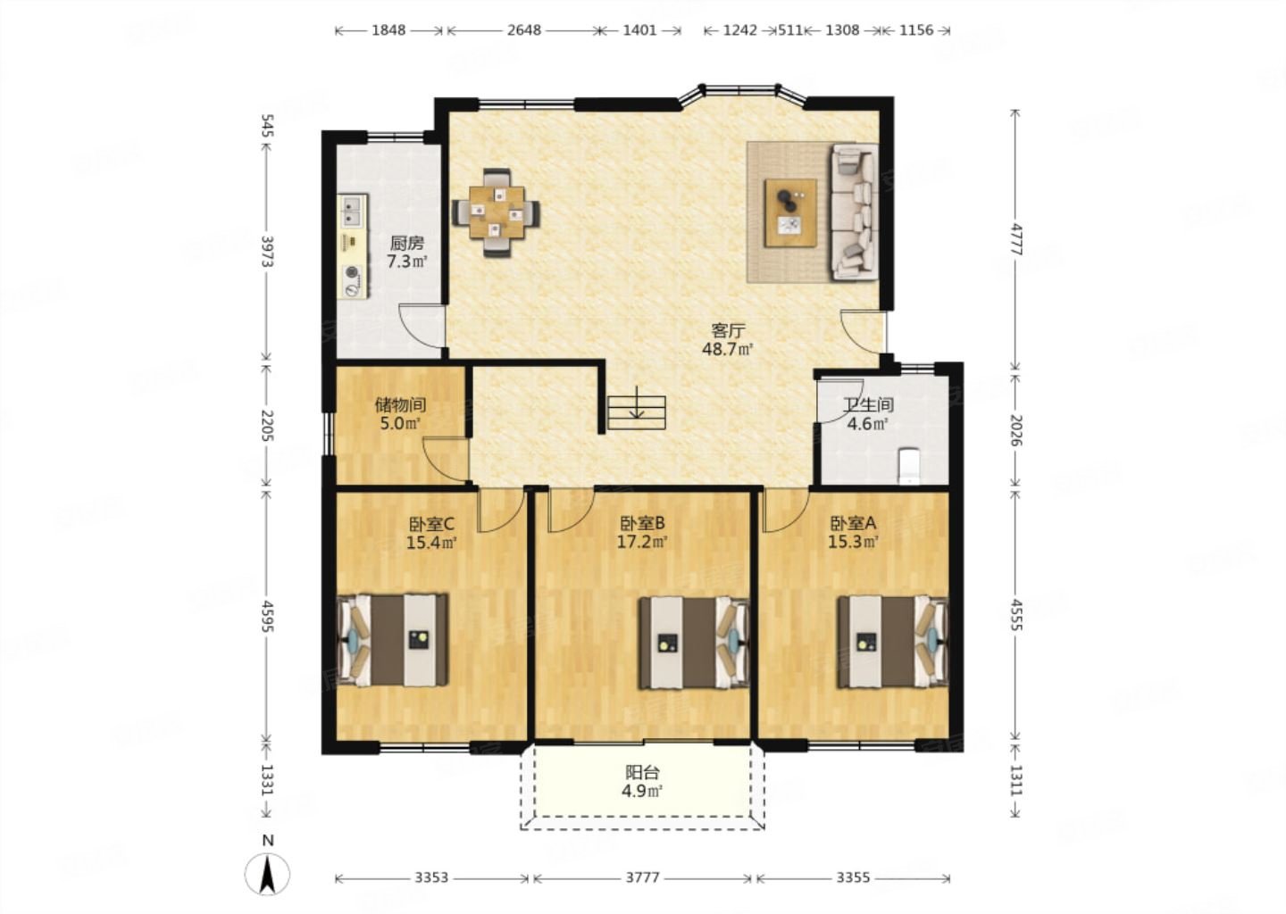 碧水湾产权清晰满五朝南密度低临地铁