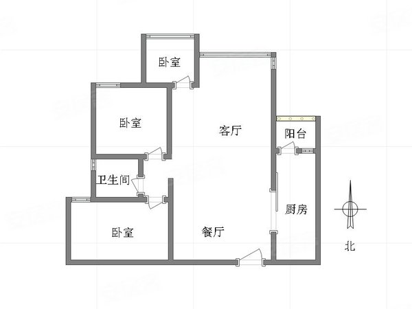 照母山租房,渝北区 约克郡禧悦 三房,渝北租房-重庆58安居客