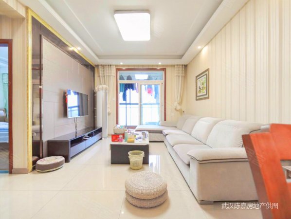 文化大道地铁口 清江泓景 一线湖景 精装两居室 有钥匙随时看