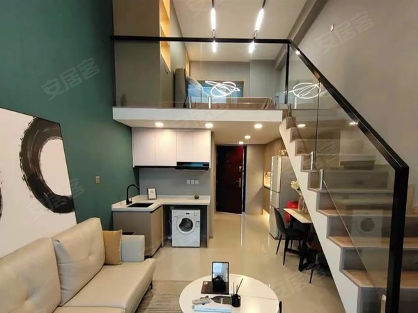 深圳罗湖人民南泰山大厦罗湖国贸附近近地铁业主自用轻奢高端loft精装