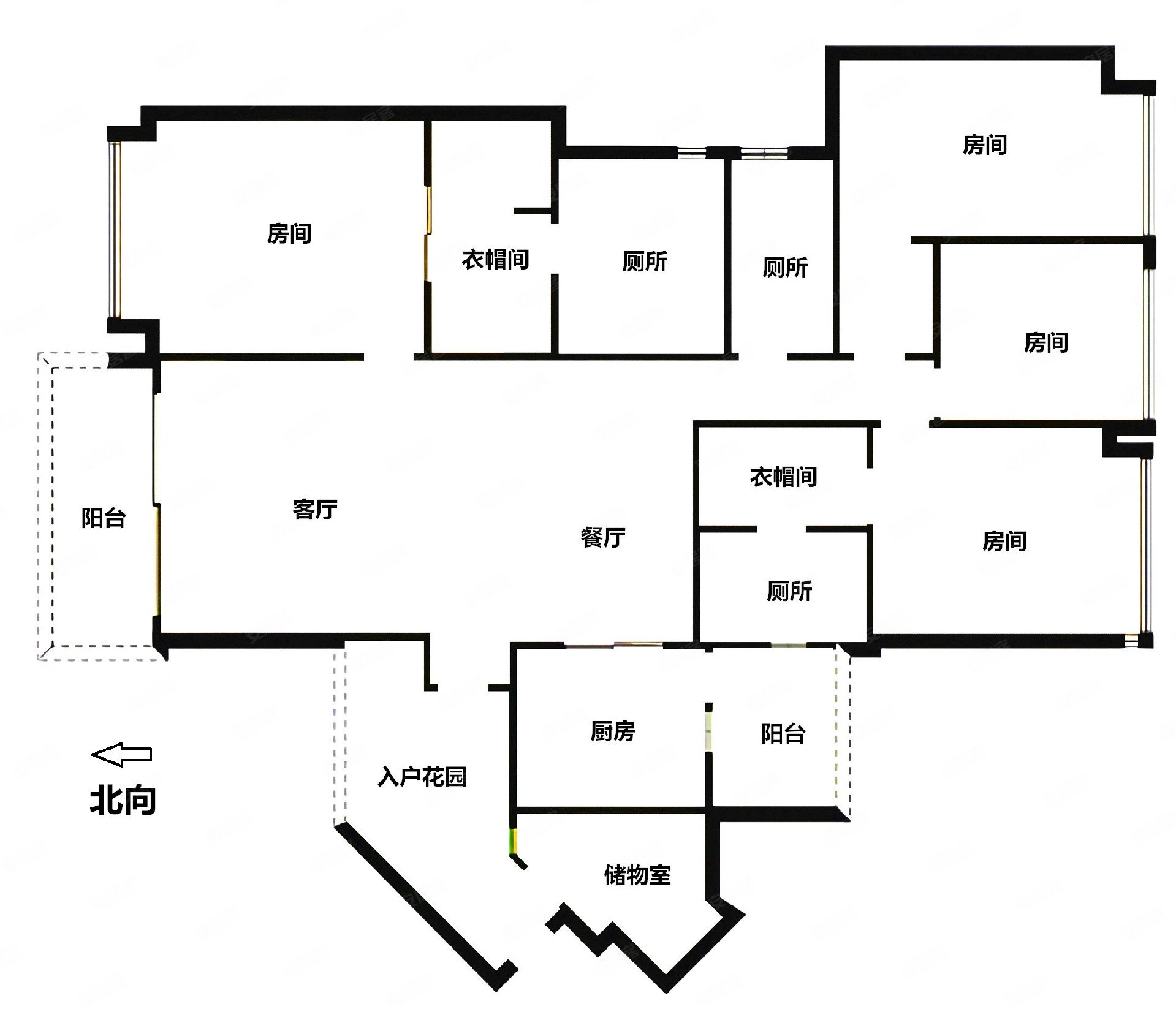 嘉裕公馆4房200方品质小区交通便利配套成熟