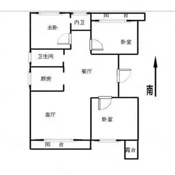 铂金名邸户型图片