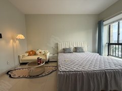 湖州长兴长兴市区大润发附近 通宝城公寓 民用水电 电梯房 新装修 干净奶油风出租房源真实图片
