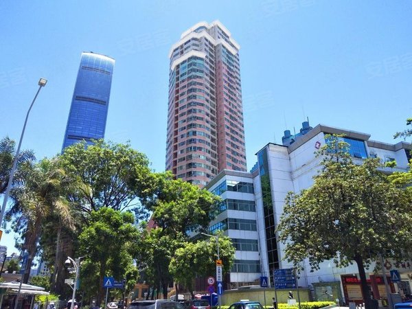 深圳罗湖蔡屋围丽晶大厦地铁口物业 万象城旁 丽晶大厦 户型方正 3房2