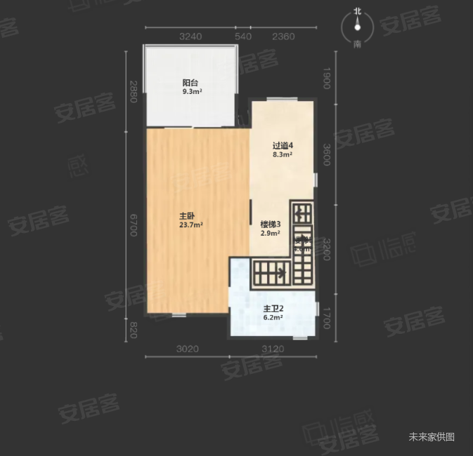 金兰雅墅4室3厅4卫203.55㎡南北1100万