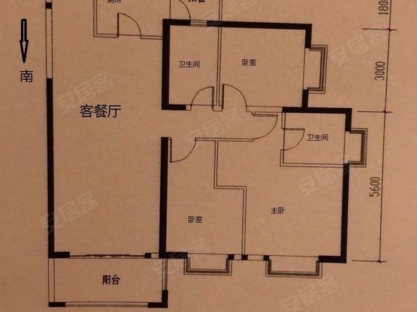 昆明西山前卫营润城八区万达广场旁 润城八区精装3房 带家具家电 看房