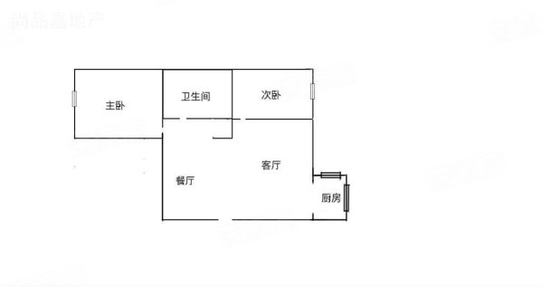 群力新苑(东区)2室2厅1卫64.14㎡南北69.8万