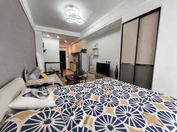 包头稀土高新区稀土路TOUCH悦城年底福利TOUCH悦城 1室1厅1卫 40平 精装修 电梯房出租房源真实图片