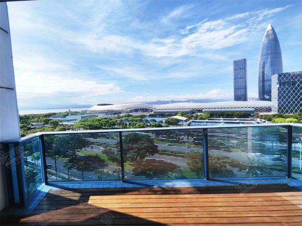 深圳南山科技园京武浪琴半岛无遮挡海景 豪华装修 拎包入住 南北通透