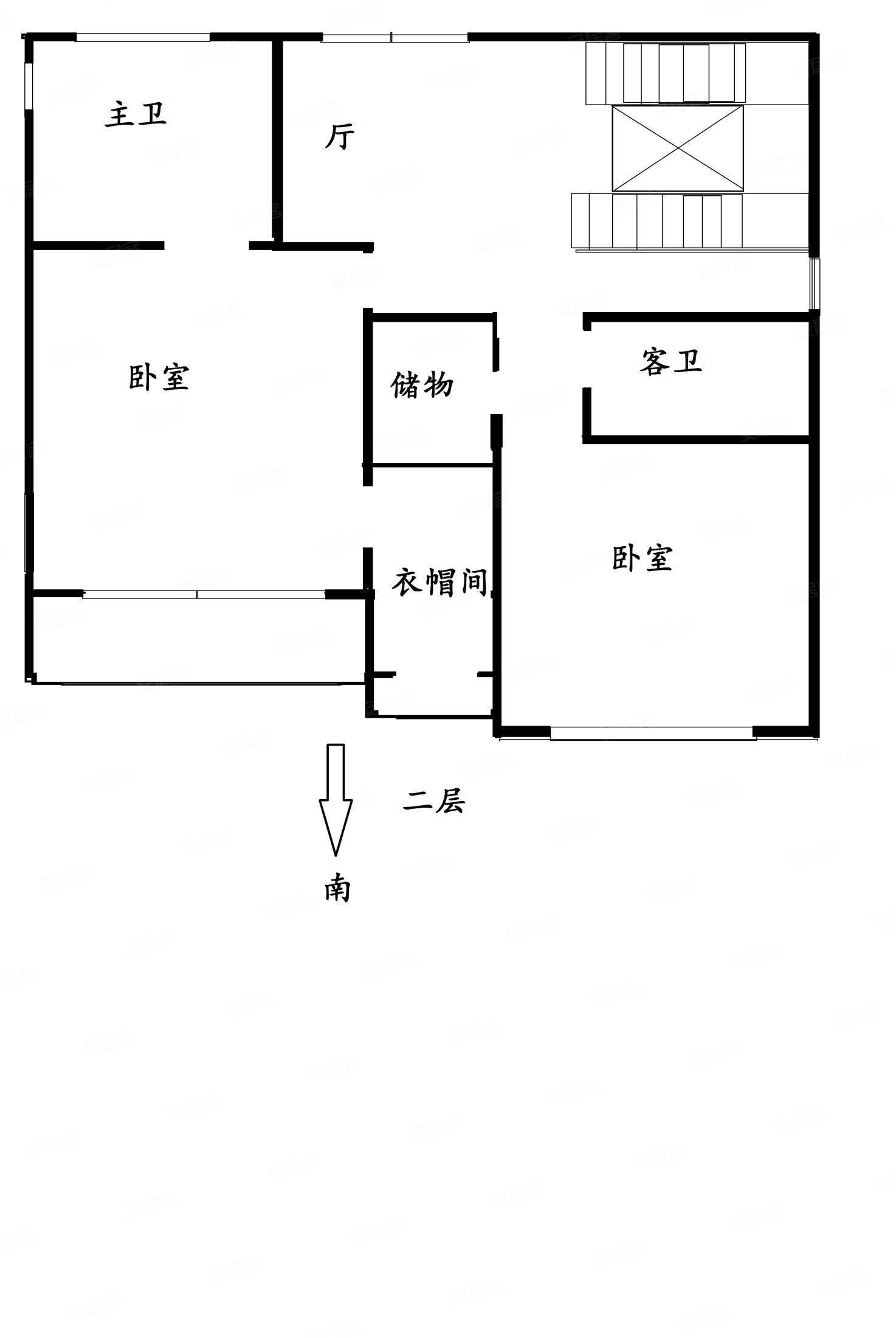 雲溪(别墅)4室5厅4卫275.47㎡南北700万