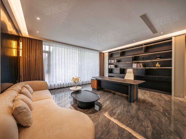 金华东阳横店秦宫壹号横店镇中心景区门口独栋别墅拎包入住现代风出租房源真实图片