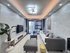深圳宝安宝安中心区海纳公馆，精装三房，看花园，拎包入住，随时看房出租房源真实图片