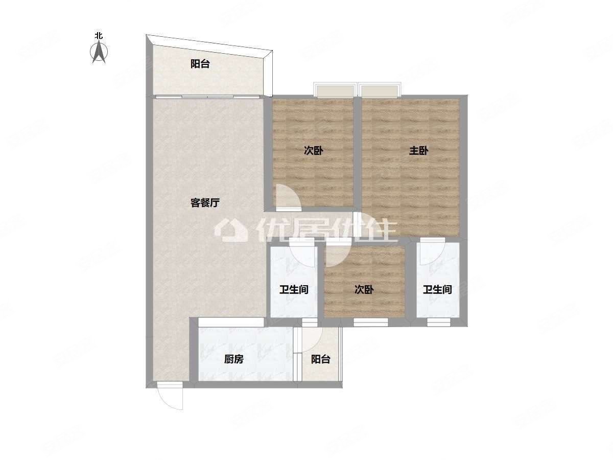 南北通透 翠堤湾三居 精装修 电梯房 近地铁 交通便利