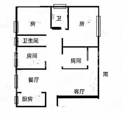 时代春城4室2厅2卫148㎡南北115万