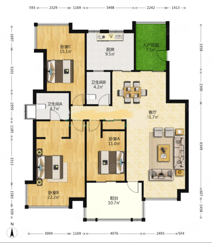 中海塞纳丽舍西苑