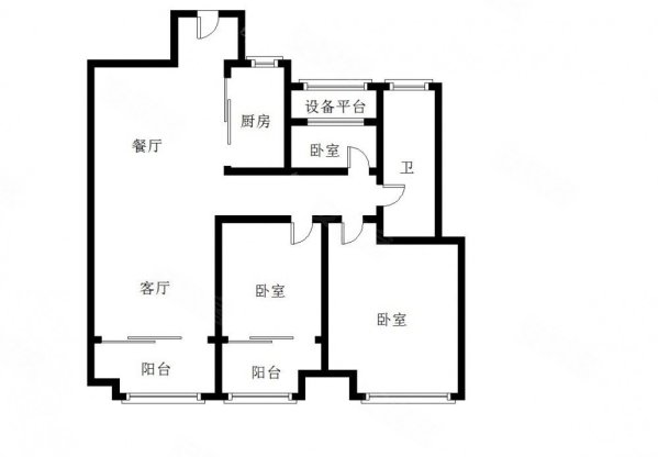 悦湖苑户型图图片