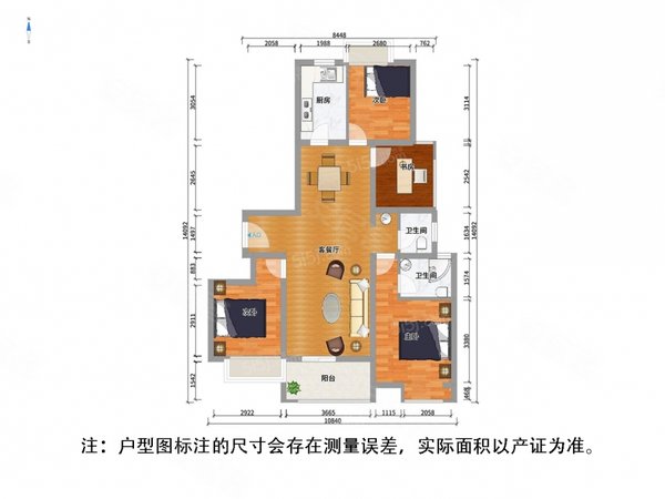 【多图】融创朗山(溪岸景园二区36-49),滨湖租房,边套大户型,双阳台