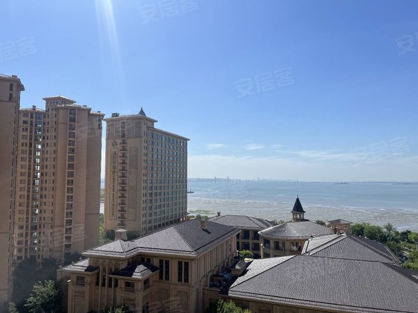 青岛城阳流亭星河湾一号园星河湾一号园前排海景房 中间楼层可以办公