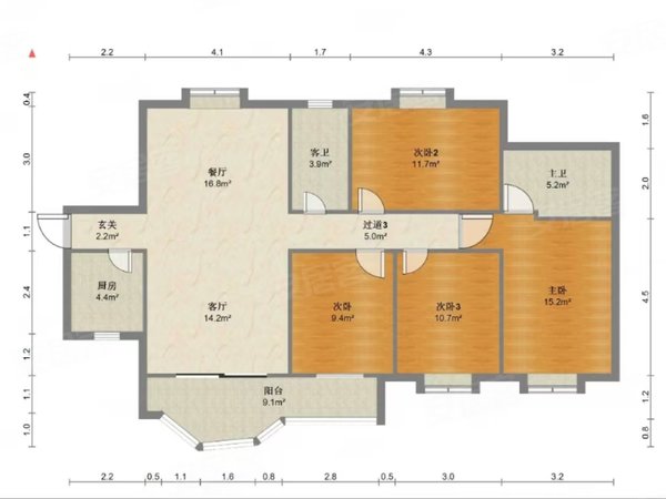 南宁青秀南湖广场竹苑小区门口航洋地铁口,南北通透,可配全新家电家具