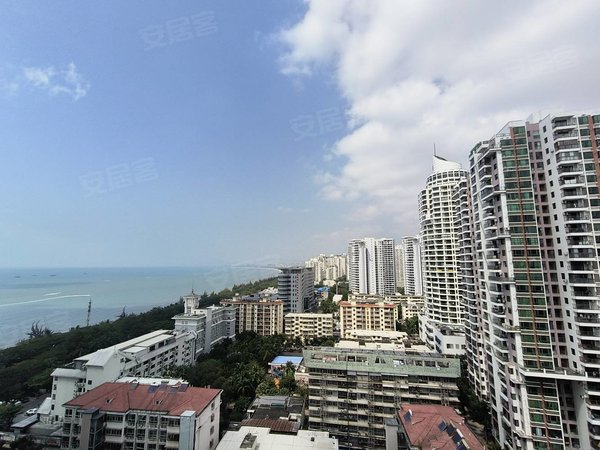 【多图】蓝天海岸,海月广场租房,蓝天海岸 躺着床上看大海 海月广场