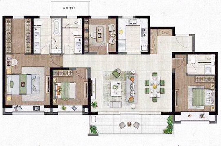 旭辉府誉珑湖滨北区景观大平层多楼层多套