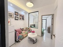 厦门海沧马青路海沧新垵地铁口精装公寓出租，路边不进村近地铁公交站，家电齐全出租房源真实图片