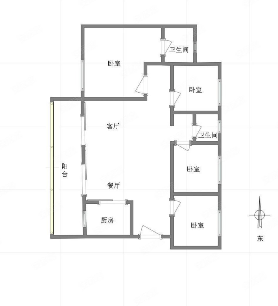 中骏云景台二手房,58万,4室2厅,2卫,121平米-重庆安居客