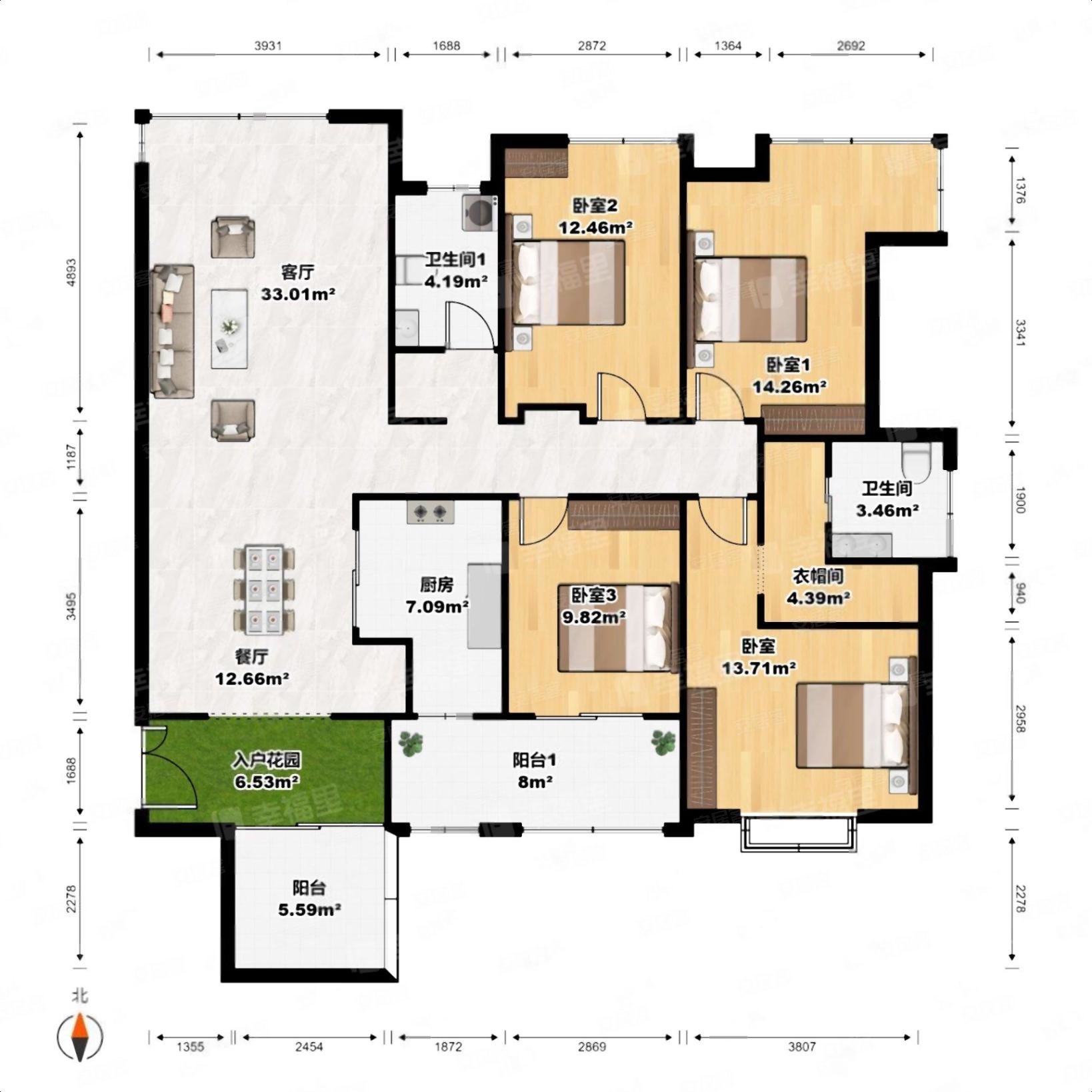 群升江山城电梯高层视墅好精装大四房低总价