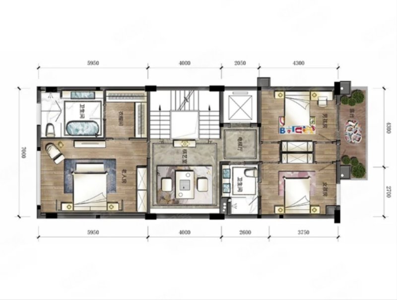 鼎峰尚境次新别墅 花园二百平 看房方便
