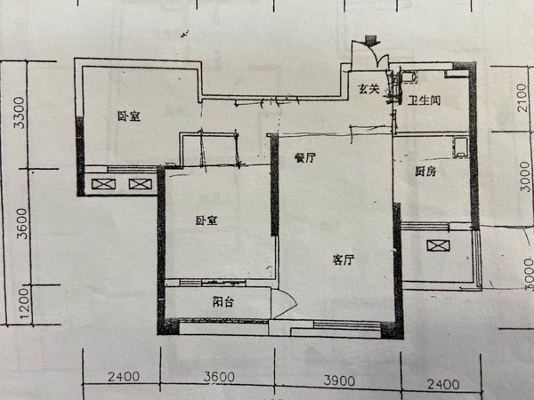 戈雅公寓户型图图片