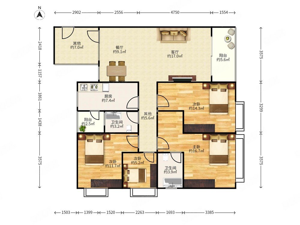移民在急资金回笼只需契税急售725万深业东岭