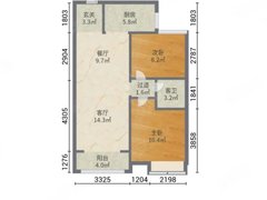 曲靖麒麟万达广场凤凰嘉园公园里 2室2厅1卫出租房源真实图片