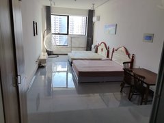 青岛黄岛薛家岛合创大厦，附近有利群商场，地铁口出租房源真实图片