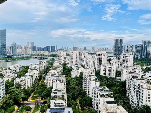 珠海香洲南屏华发新城二期(在水一方)华发新城二期 南向 真的干净保养